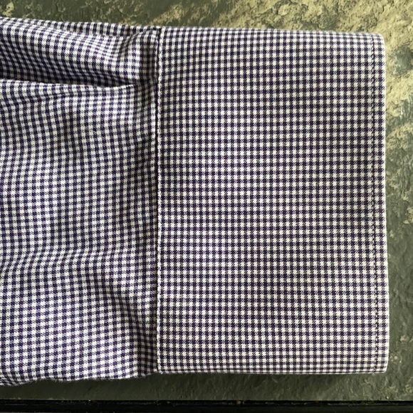 John Varvatos Shirt Italian Slim Fit Italy Purple - Picture 4 of 8